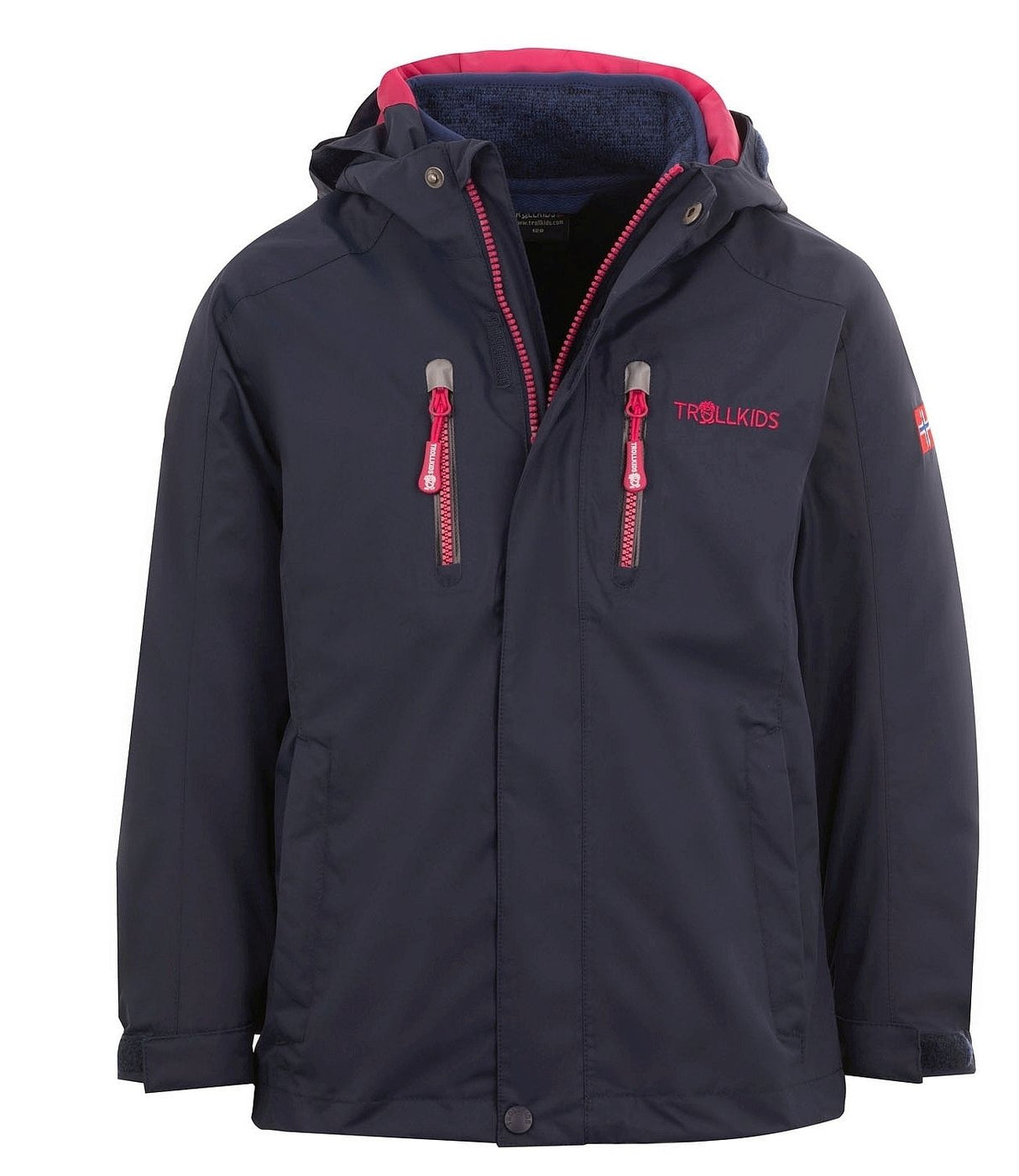 navy / pink