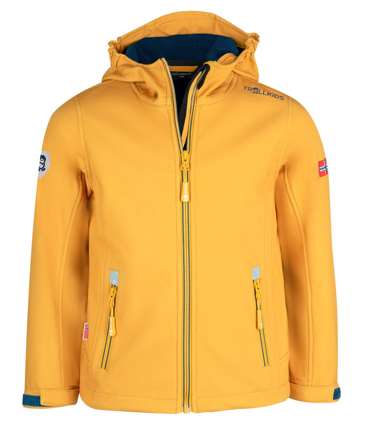 golden yellow/mystic blue