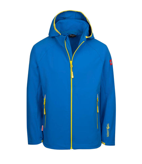 glow blue/hazy yellow