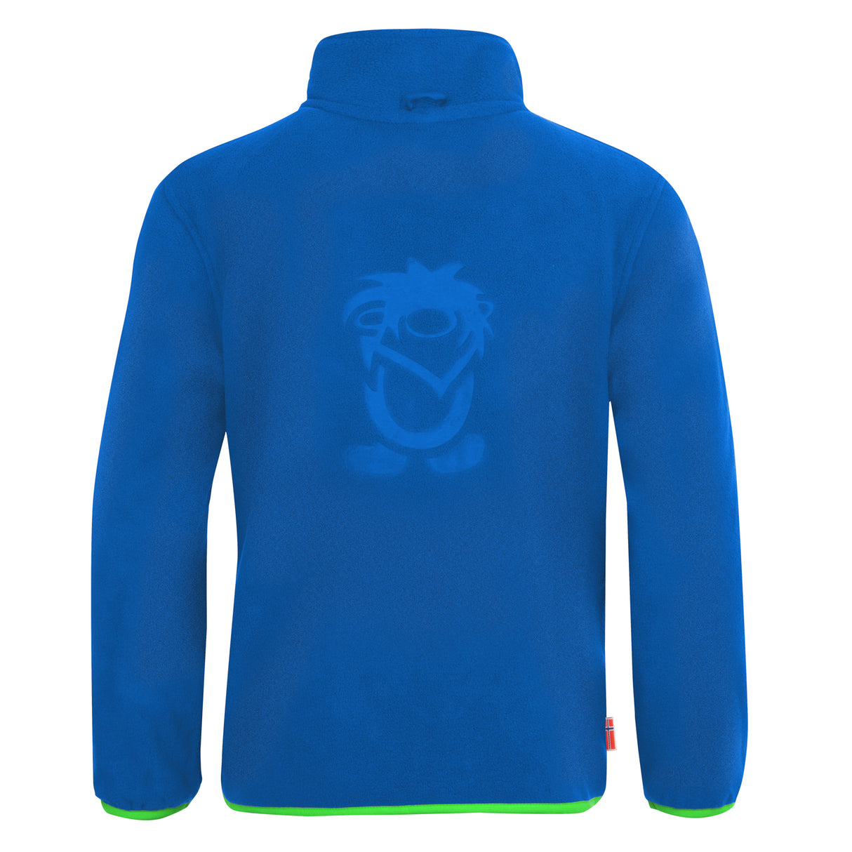 medium blue/bright green
