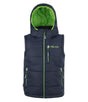 navy / bright green