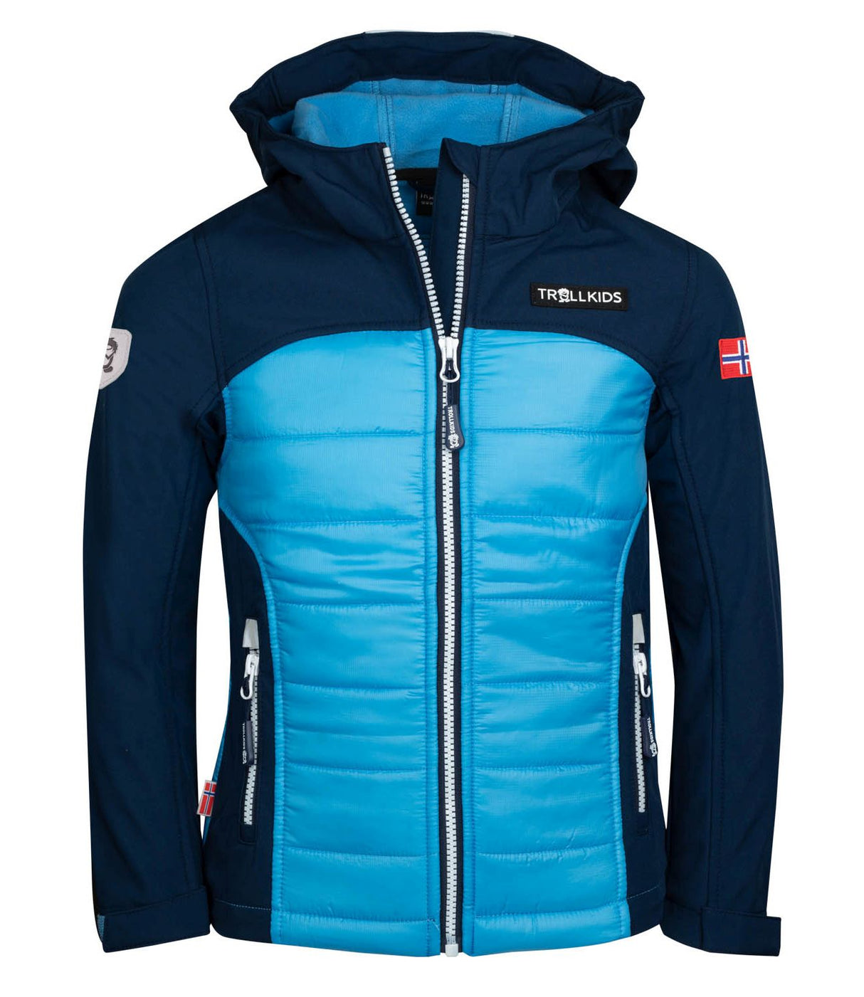 navy/med blue/white