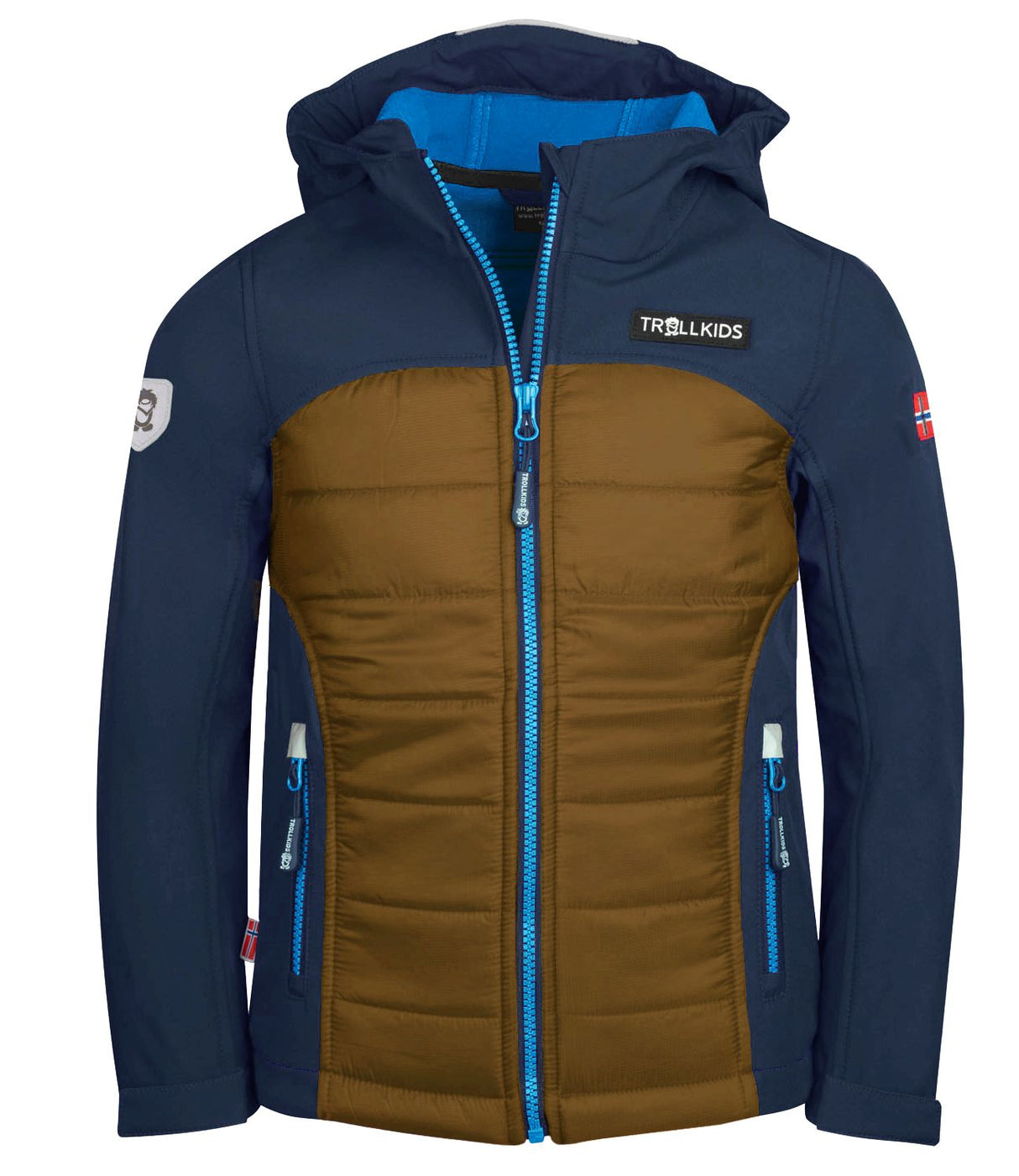 navy/bronze/azure blue